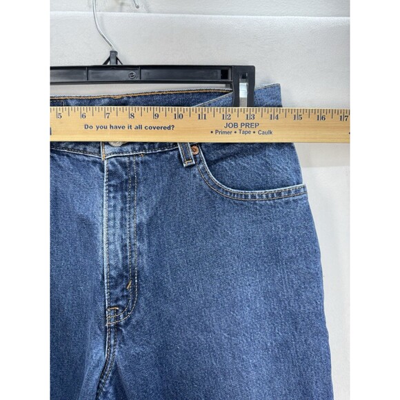 Vtg Levis 550 Jeans Womens 10M 29x30 Dark Wash High Rise Relaxed Tapered Y2K - Picture 6 of 9